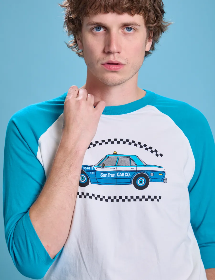 Best Taxi Raglan Tee - T-Shirts