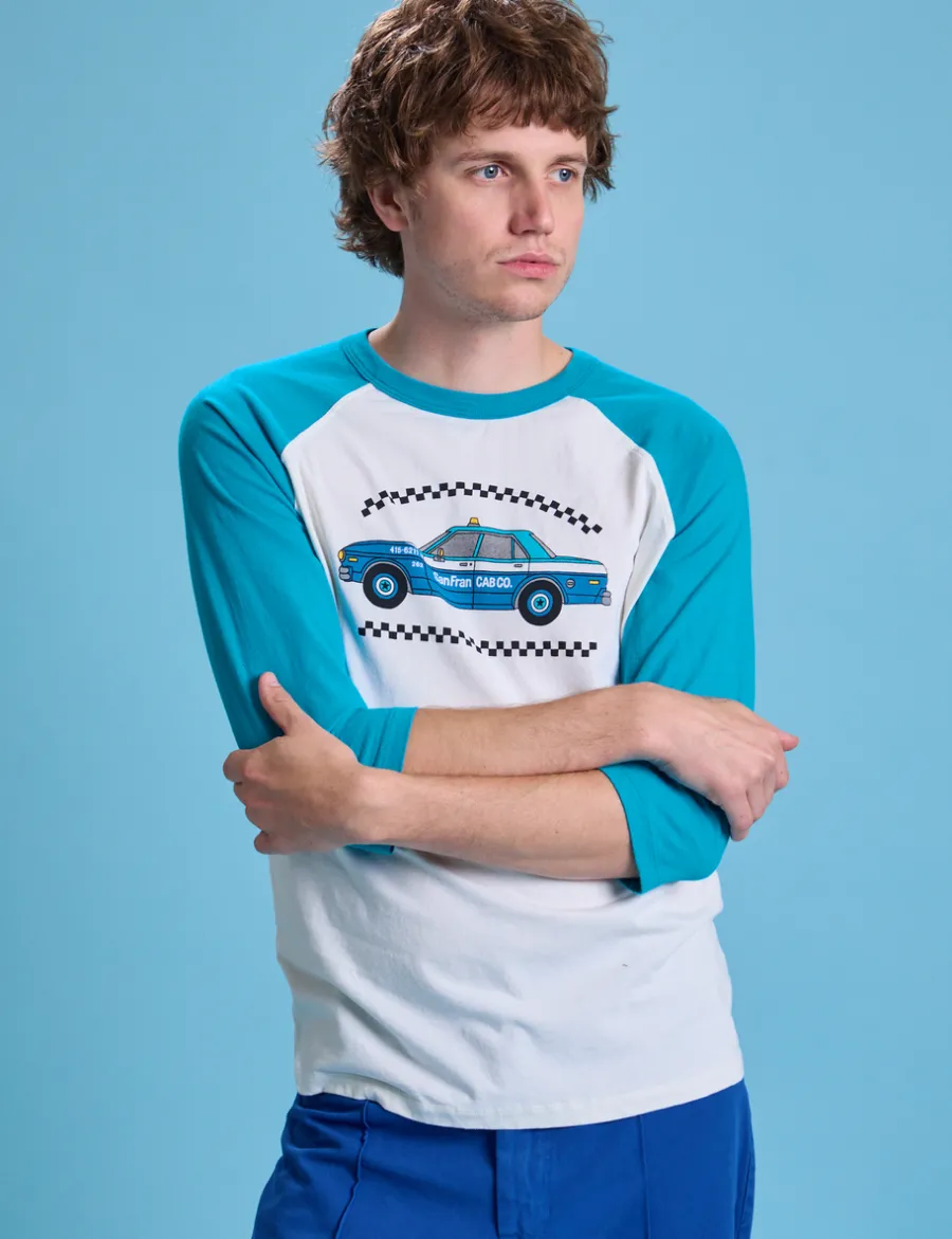 Best Taxi Raglan Tee - T-Shirts