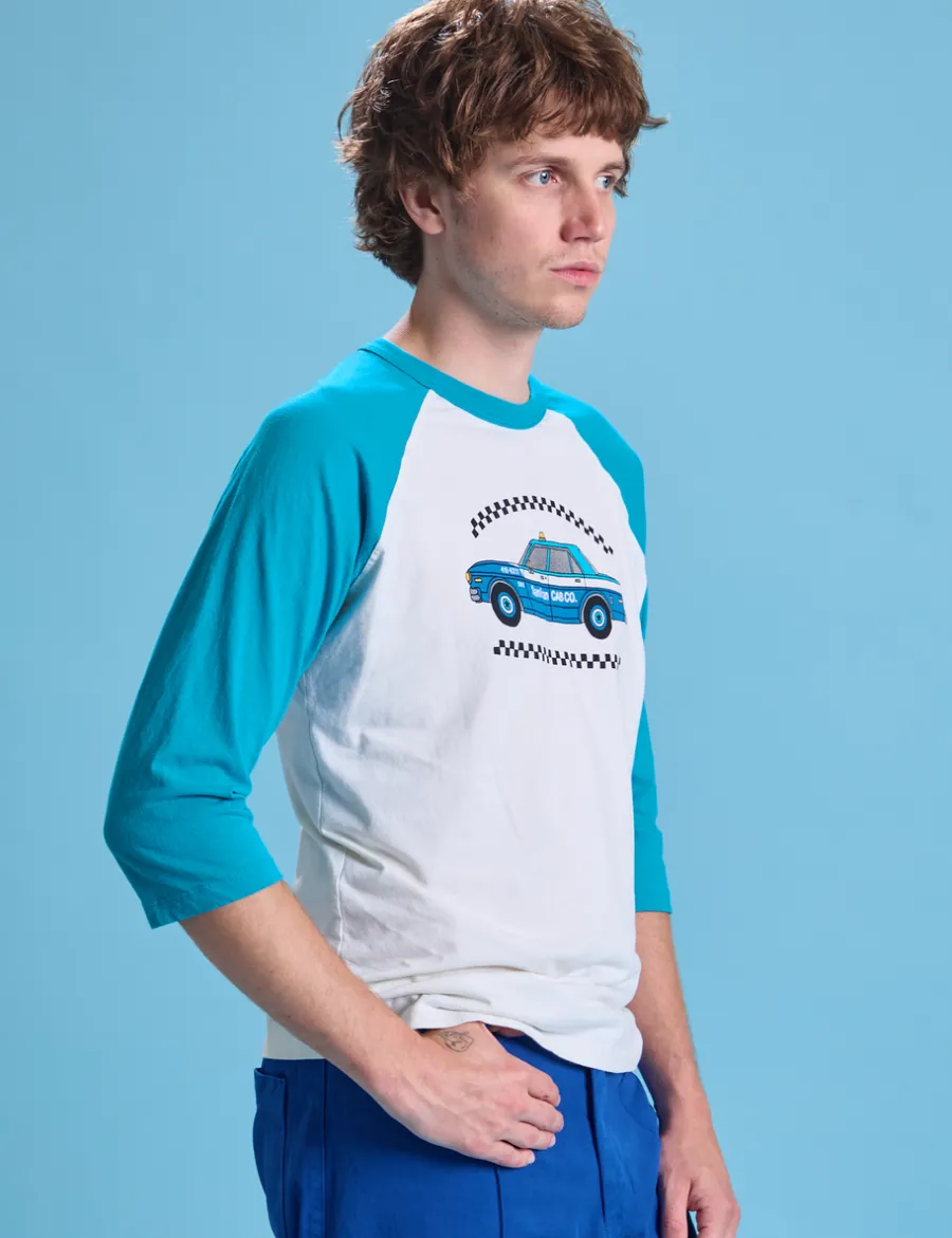 Best Taxi Raglan Tee - T-Shirts