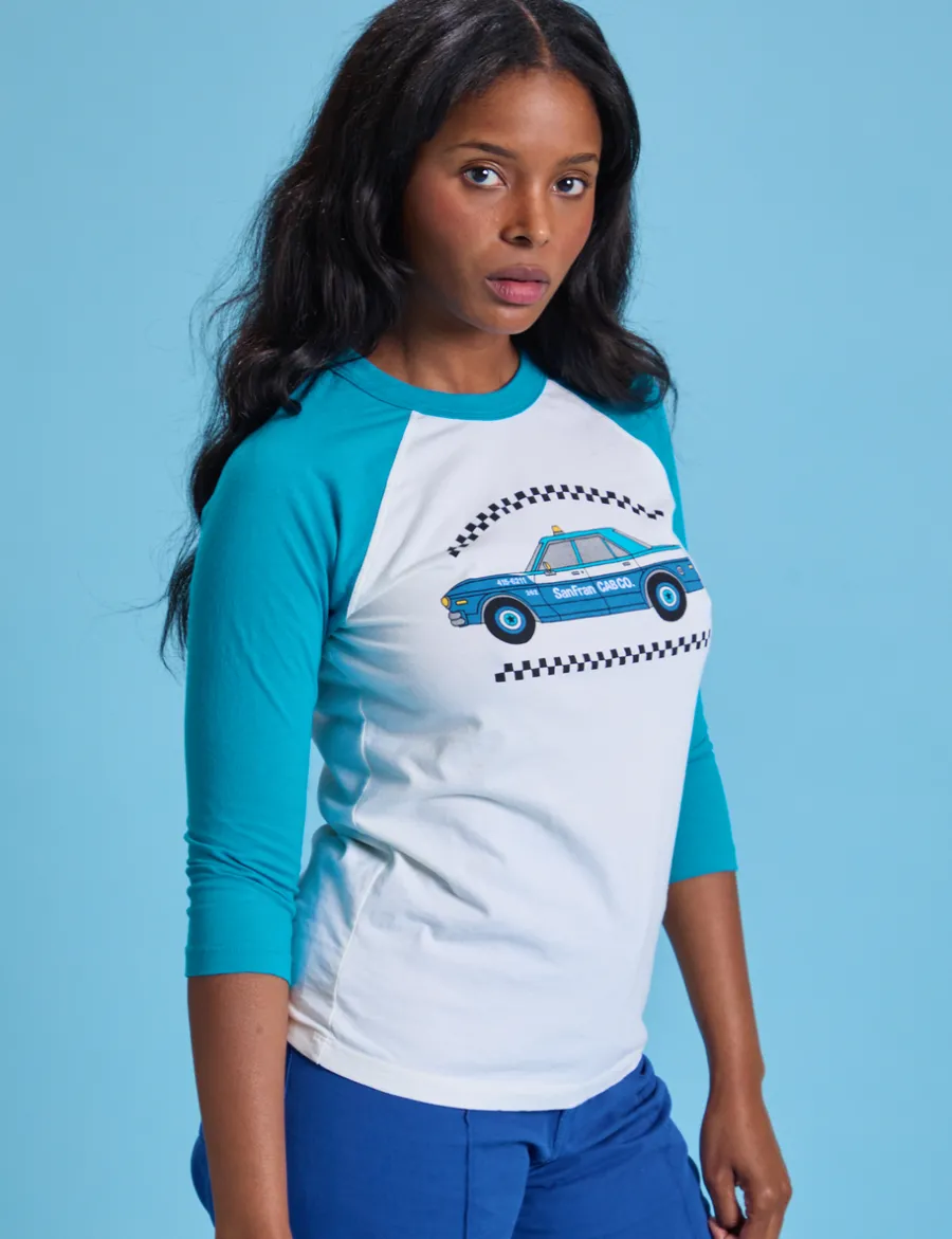 Best Taxi Raglan Tee - T-Shirts