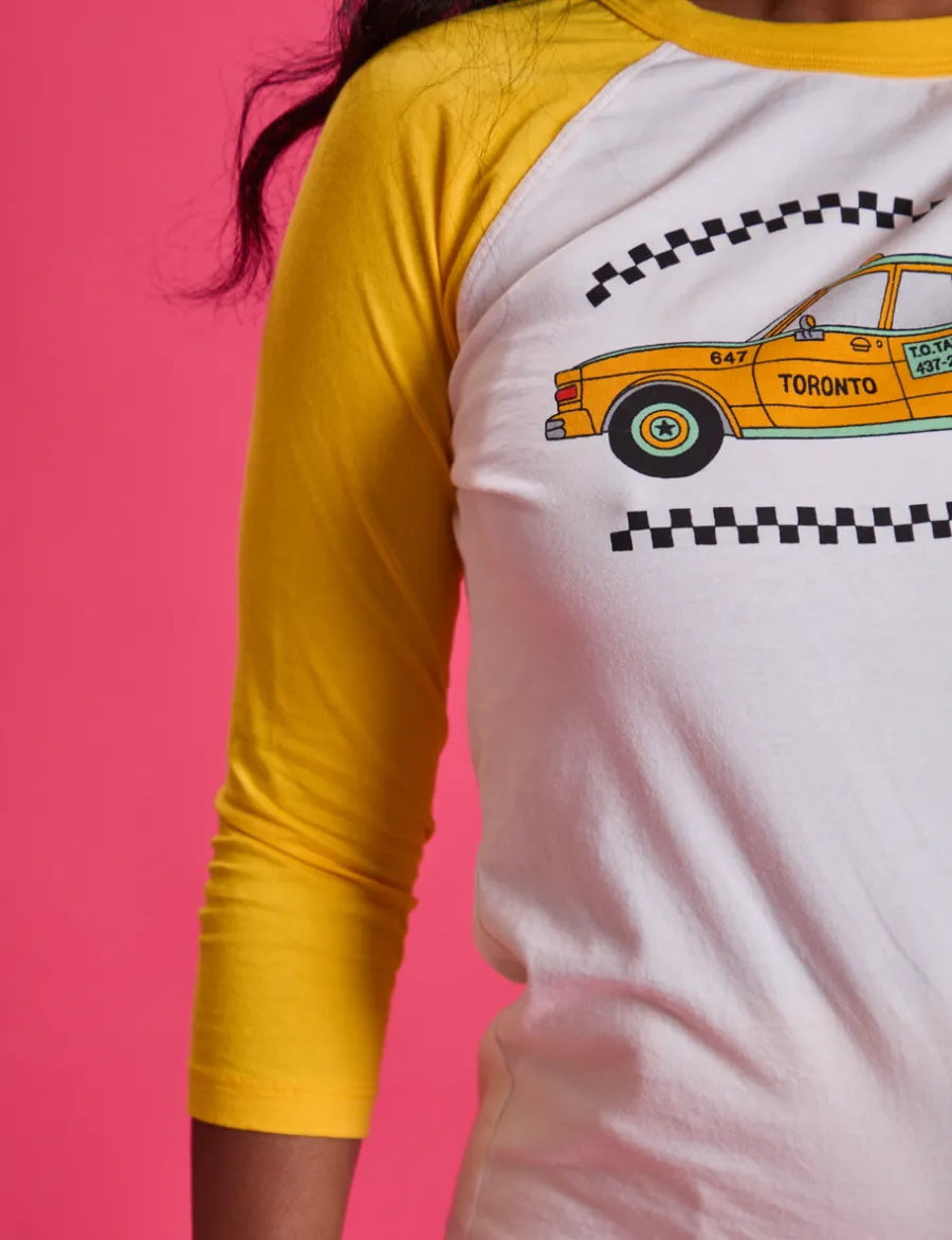Fashion Taxi Raglan Tee - T-Shirts