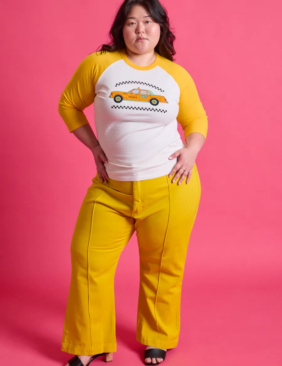 Fashion Taxi Raglan Tee - T-Shirts