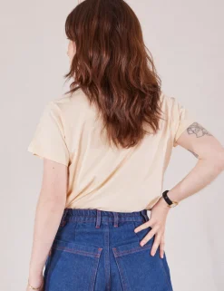 Outlet The Organic Vintage Tee - Vintage Off White Organic Tees|Organic Vintage Tees