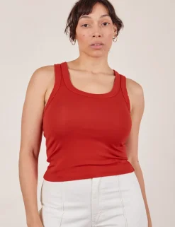 Discount The Tank Top - Mustang Red The Tank Top