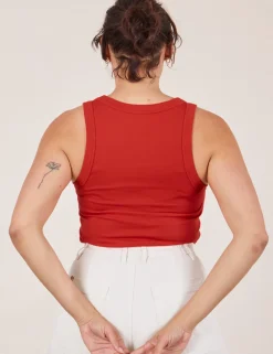 Discount The Tank Top - Mustang Red The Tank Top
