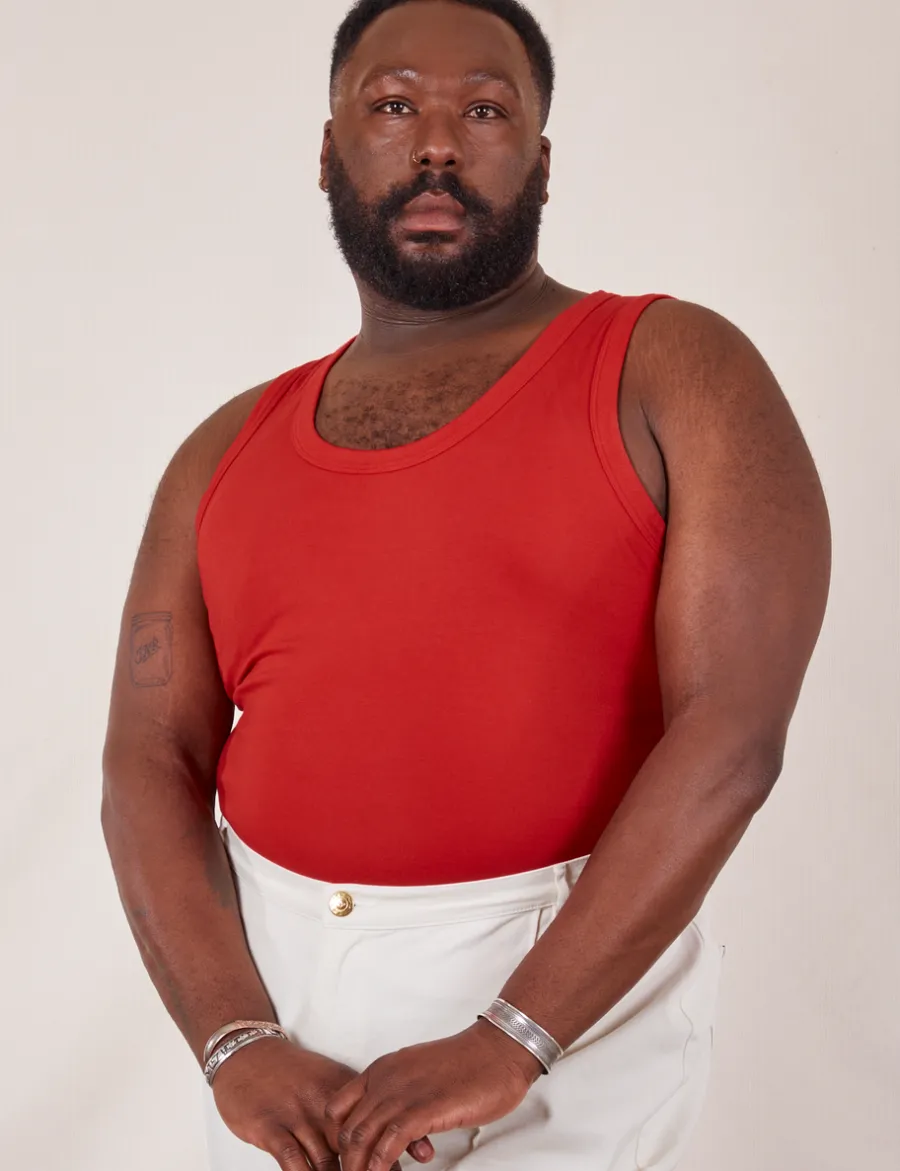 Discount The Tank Top - Mustang Red The Tank Top