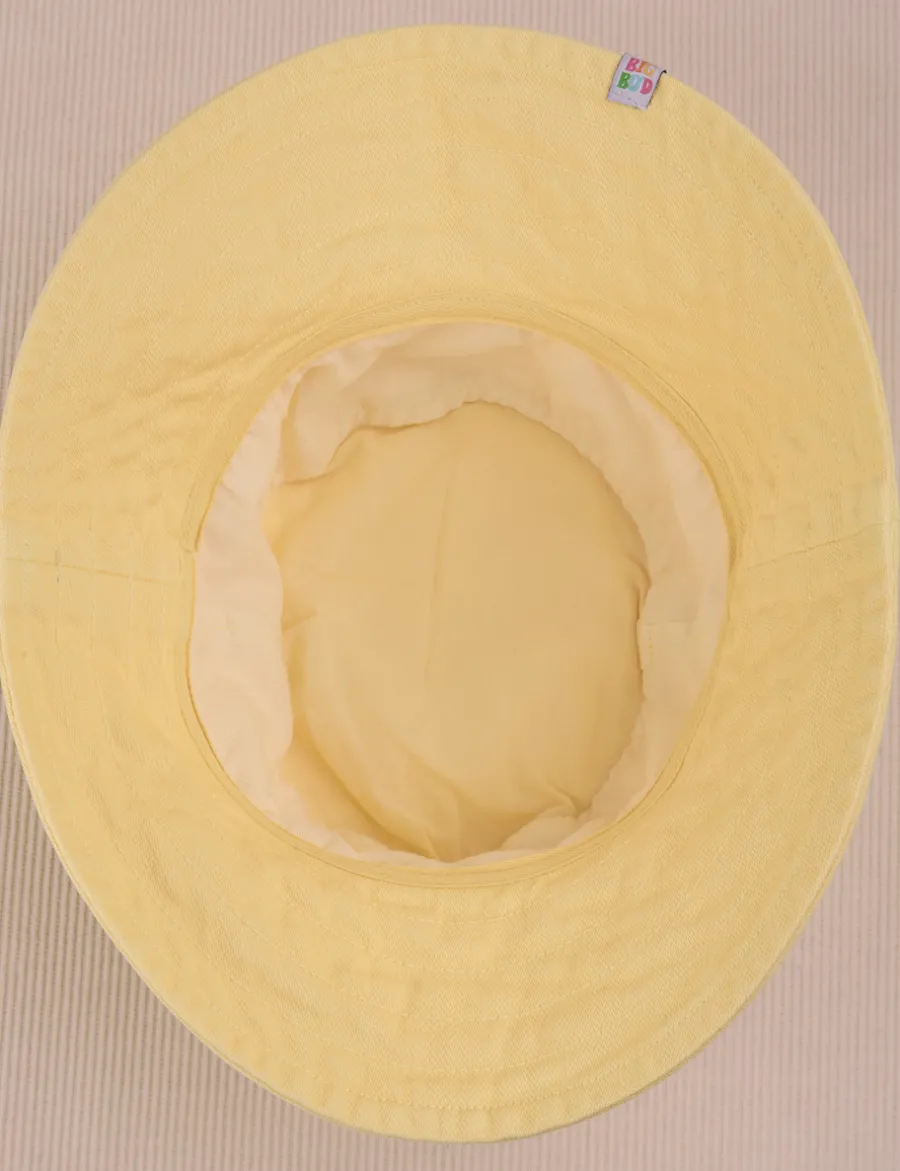 Outlet Wide Brim Denim Bucket Hats - Spring Colors Denim|Hats