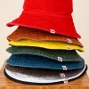 Clearance Wide Brim Denim Bucket Hats Hats|Denim