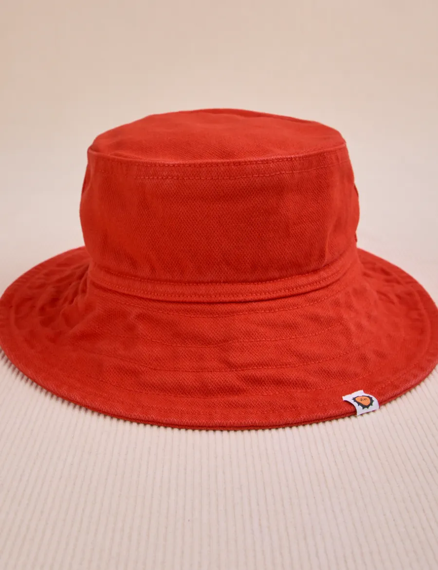Clearance Wide Brim Denim Bucket Hats Hats|Denim