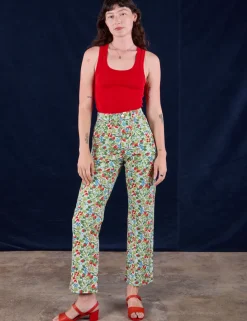 Fashion Work Pants - Strawberry Blossom Work Pants