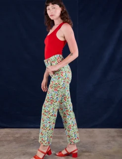 Fashion Work Pants - Strawberry Blossom Work Pants