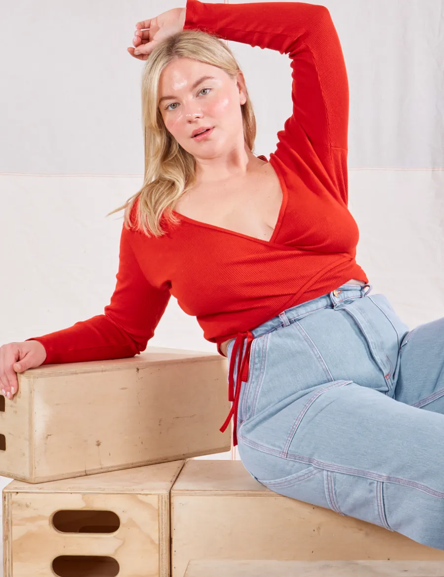 Sale Wrap Top - Wrap Tops|Wrap Tops